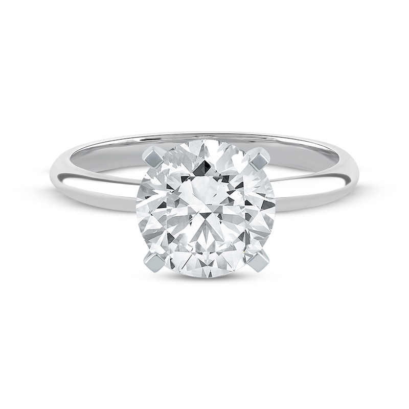 Main Image 3 of Now + Forever Lab-Grown Diamonds Round-Cut Solitaire Engagement Ring 2-1/2 ct tw 14K White Gold (I/SI2)