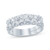 Thumbnail Image 1 of Monique Lhuillier Bliss Pear-Shaped, Marquise & Round-Cut Diamond Anniversary Ring 1 ct tw 18K White Gold