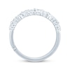 Thumbnail Image 3 of Monique Lhuillier Bliss Pear-Shaped, Marquise & Round-Cut Diamond Anniversary Ring 1 ct tw 18K White Gold