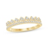 Thumbnail Image 1 of Monique Lhuillier Bliss Diamond Anniversary Ring 1/3 ct tw 18K Yellow Gold