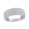 Thumbnail Image 1 of Now + Forever Diamond Three-Row Anniversary Band 1 ct tw 14K White Gold