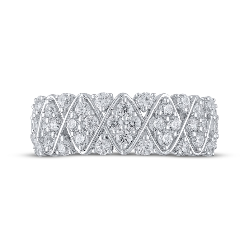 Main Image 3 of Now + Forever Diamond Anniversary Band 1 ct tw 14K White Gold