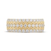 Thumbnail Image 3 of Now + Forever Diamond Three-Row Anniversary Band 1 ct tw 14K Yellow Gold