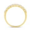 Thumbnail Image 3 of Now + Forever Baguette & Round-Cut Diamond Anniversary Band 1/2 ct tw 14K Yellow Gold