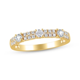 Now + Forever Diamond Anniversary Band 1/2 ct tw 14K Yellow Gold
