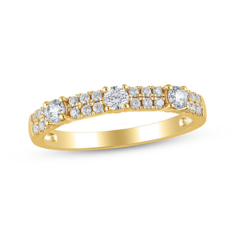 Main Image 1 of Now + Forever Diamond Anniversary Band 1/2 ct tw 14K Yellow Gold