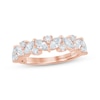 Thumbnail Image 0 of Monique Lhuillier Bliss Marquise & Round-Cut Lab-Created Diamond Anniversary Ring 1 ct tw 18K Rose Gold