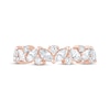 Thumbnail Image 4 of Monique Lhuillier Bliss Marquise & Round-Cut Lab-Grown Diamond Anniversary Ring 1 ct tw 18K Rose Gold