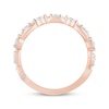 Thumbnail Image 3 of Monique Lhuillier Bliss Lab-Grown Diamond Anniversary Ring 1/2 ct tw 18K Rose Gold