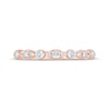 Thumbnail Image 4 of Monique Lhuillier Bliss Lab-Grown Diamond Anniversary Ring 1/2 ct tw 18K Rose Gold