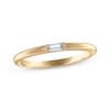 Thumbnail Image 1 of Now + Forever Diamond Baguette-Cut Anniversary Ring 1/15 ct tw 14K Yellow Gold