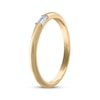 Thumbnail Image 2 of Now + Forever Diamond Baguette-Cut Anniversary Ring 1/15 ct tw 14K Yellow Gold
