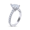 Thumbnail Image 1 of THE LEO Legacy Lab-Created Diamond Pear-Shaped Engagement Ring 1/2 ct tw 14K White Gold