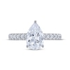 Thumbnail Image 2 of THE LEO Legacy Lab-Created Diamond Pear-Shaped Engagement Ring 1/2 ct tw 14K White Gold