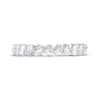 Thumbnail Image 3 of Now + Forever Oval-Cut Diamond Tilted Anniversary Ring 3/4 ct tw 14K White Gold