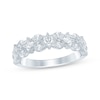 Thumbnail Image 1 of Now + Forever Marquise & Princess-Cut Diamond Anniversary Ring 1-1/3 ct tw 14K White Gold