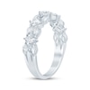 Thumbnail Image 2 of Now + Forever Marquise & Princess-Cut Diamond Anniversary Ring 1-1/3 ct tw 14K White Gold