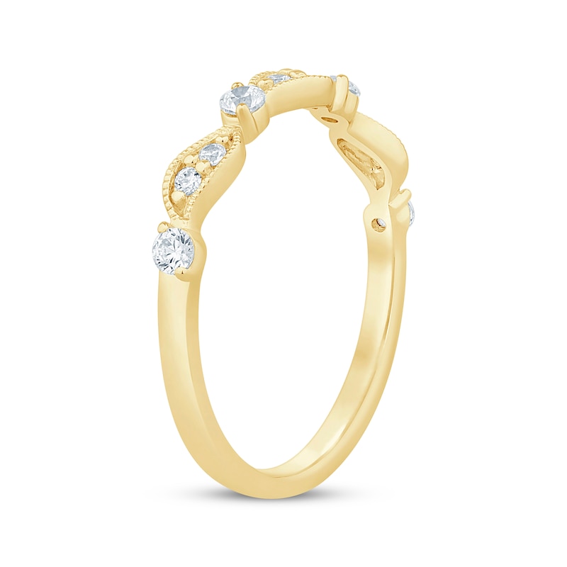 Main Image 2 of Now + Forever Diamond Anniversary Ring 1/4 ct tw 10K Yellow Gold