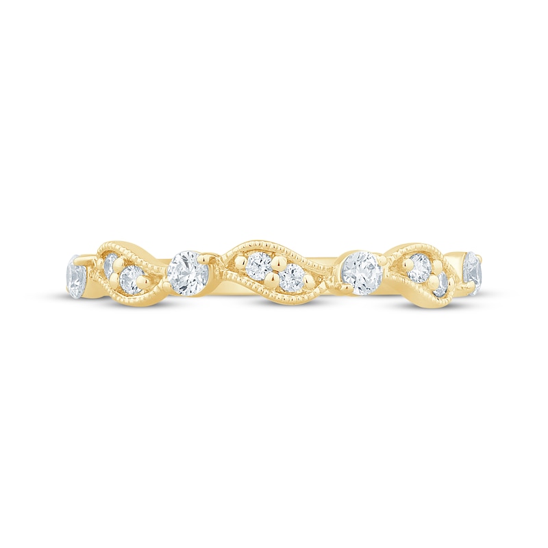 Main Image 3 of Now + Forever Diamond Anniversary Ring 1/4 ct tw 10K Yellow Gold