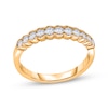 Thumbnail Image 1 of Now + Forever Diamond Milgrain Anniversary Ring 1/3 ct tw 10K Yellow Gold