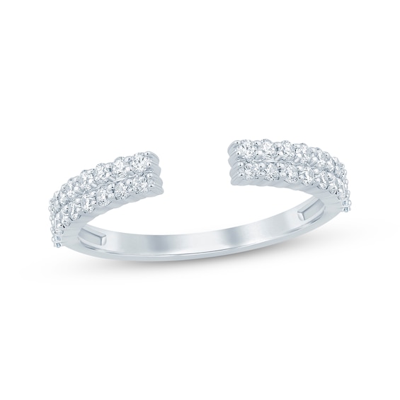 Now + Forever Diamond Deconstructed Anniversary Ring 1/2 ct tw 14K White Gold