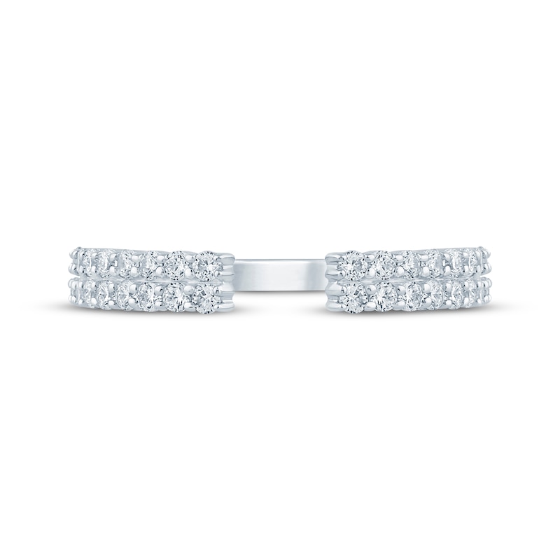 Main Image 3 of Now + Forever Diamond Deconstructed Anniversary Ring 1/2 ct tw 14K White Gold