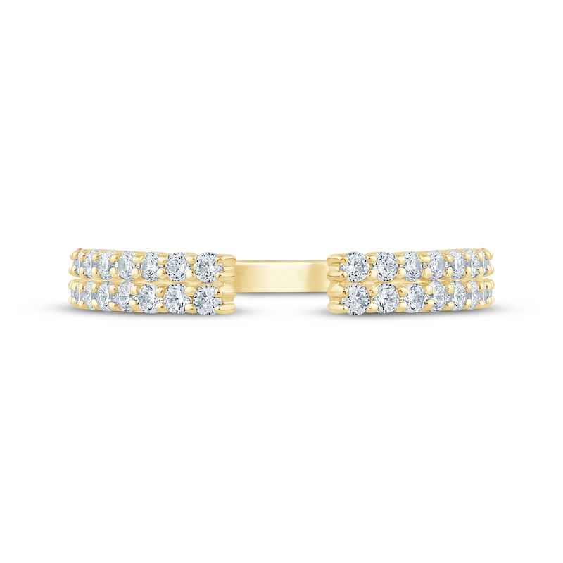 Main Image 3 of Now + Forever Diamond Deconstructed Anniversary Ring 1/2 ct tw 14K Yellow Gold