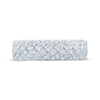 Thumbnail Image 3 of Now + Forever Multi-Row Diamond Anniversary Ring 3/4 ct tw 14K White Gold