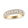 Thumbnail Image 1 of Now + Forever Baguette & Round-Cut Diamond Anniversary Ring 5/8 ct tw 14K Yellow Gold