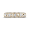 Thumbnail Image 3 of Now + Forever Baguette & Round-Cut Diamond Anniversary Ring 5/8 ct tw 14K Yellow Gold