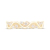 Thumbnail Image 3 of Now + Forever Diamond Wavy Anniversary Ring 1/8 ct tw 10K Yellow Gold