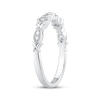 Thumbnail Image 2 of Now + Forever Vintage-Inspired Diamond Anniversary Ring 1/15 ct tw 10K White Gold