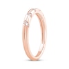 Thumbnail Image 2 of Now + Forever Diamond Duos Anniversary Ring 1/15 ct tw 10K Rose Gold