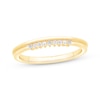 Thumbnail Image 1 of Now + Forever Diamond Two-Row Anniversary Ring 1/15 ct tw 10K Yellow Gold