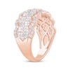 Thumbnail Image 2 of Now + Forever Diamond Scalloped Anniversary Ring 2 ct tw 14K Rose Gold