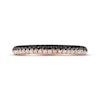 Thumbnail Image 3 of Now + Forever Black & White Diamond Anniversary Ring 1/3 ct tw 10K Rose Gold