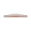Thumbnail Image 9 of Neil Lane Diamond Contour Wedding Band 1/4 ct tw 14K Rose Gold