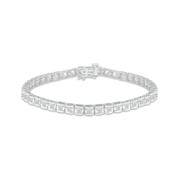 KAY Lab-Grown Diamonds Link Bracelet 2 ct tw 10K White Gold 7"