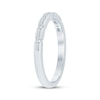 Thumbnail Image 2 of Now + Forever Baguette & Round-Cut Diamond Anniversary Ring 1/4 ct tw 14K White Gold