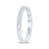 Thumbnail Image 2 of Now + Forever Diamond Pyramid Edge Anniversary Ring 1/4 ct tw 10K White Gold