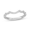 Thumbnail Image 7 of Neil Lane Diamond Contour Wedding Band 1/5 ct tw 14K White Gold