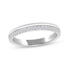 Thumbnail Image 1 of Now + Forever Diamond Two-Row Anniversary Ring 1/6 ct tw 10K White Gold