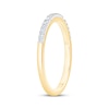 Thumbnail Image 2 of Now + Forever Baguette & Round-Cut Diamond Anniversary Ring 1/6 ct tw 10K Yellow Gold
