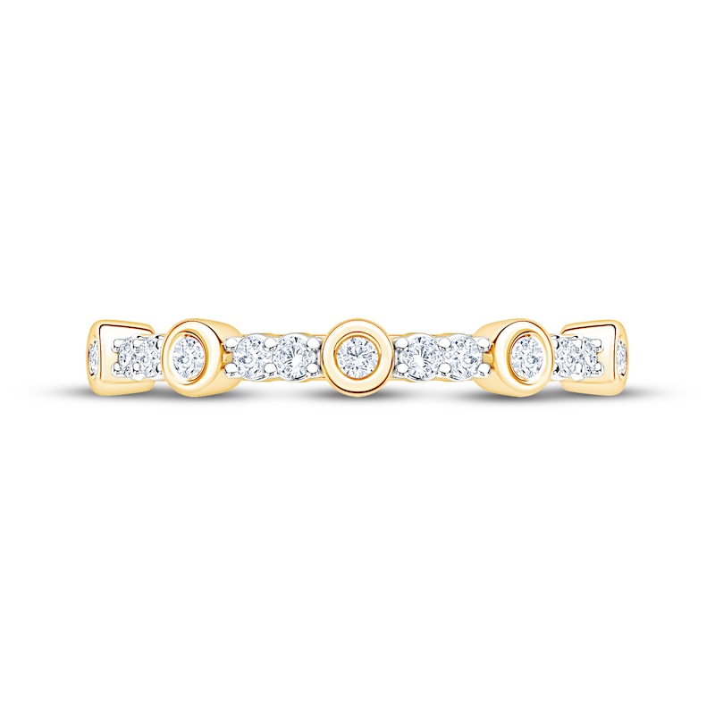 Main Image 3 of Now + Forever Diamond Anniversary Ring 1/4 ct tw 10K Yellow Gold