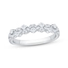 Thumbnail Image 1 of Now + Forever Diamond Twist Anniversary Ring 3/8 ct tw 14K White Gold