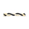 Thumbnail Image 3 of Now + Forever Black Diamond Twist Anniversary Ring 1/15 ct tw 10K Yellow Gold