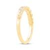 Thumbnail Image 2 of Now + Forever Diamond Leaf Anniversary Ring 1/8 ct tw 10K Yellow Gold