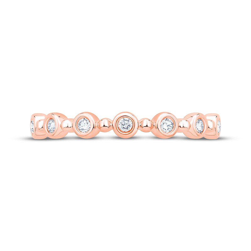 Main Image 3 of Now + Forever Diamond Anniversary Ring 1/10 ct tw 10K Rose Gold