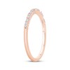 Thumbnail Image 2 of Now + Forever Baguette & Round-Cut Diamond Anniversary Ring 1/10 ct tw 10K Rose Gold