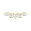 Thumbnail Image 3 of Now + Forever Marquise & Round-Cut Diamond Contour Ring 1/3 ct tw 14K Yellow Gold